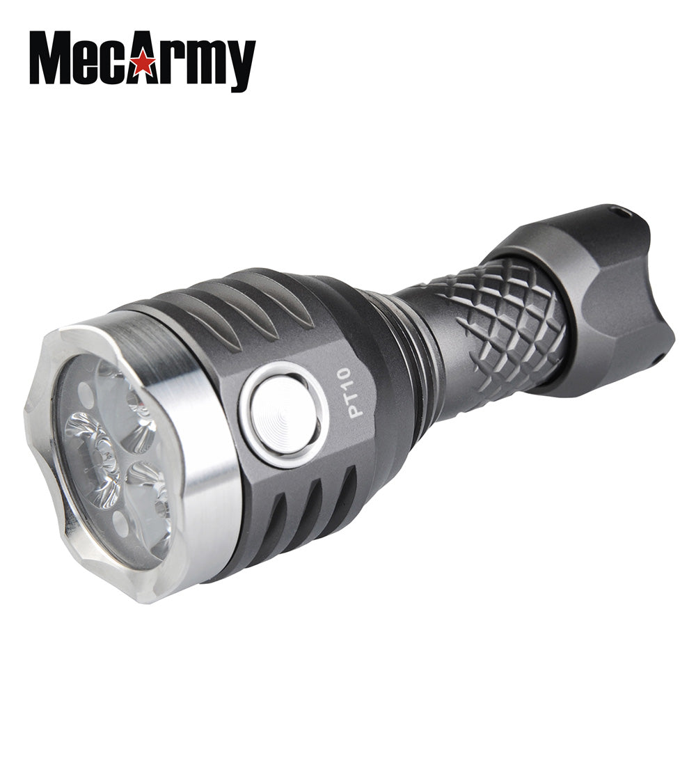 800 lumen usb rechargeable flashlight MecArmy PT10 USB Rechargeable 800 Lumens Keychain Flashlight