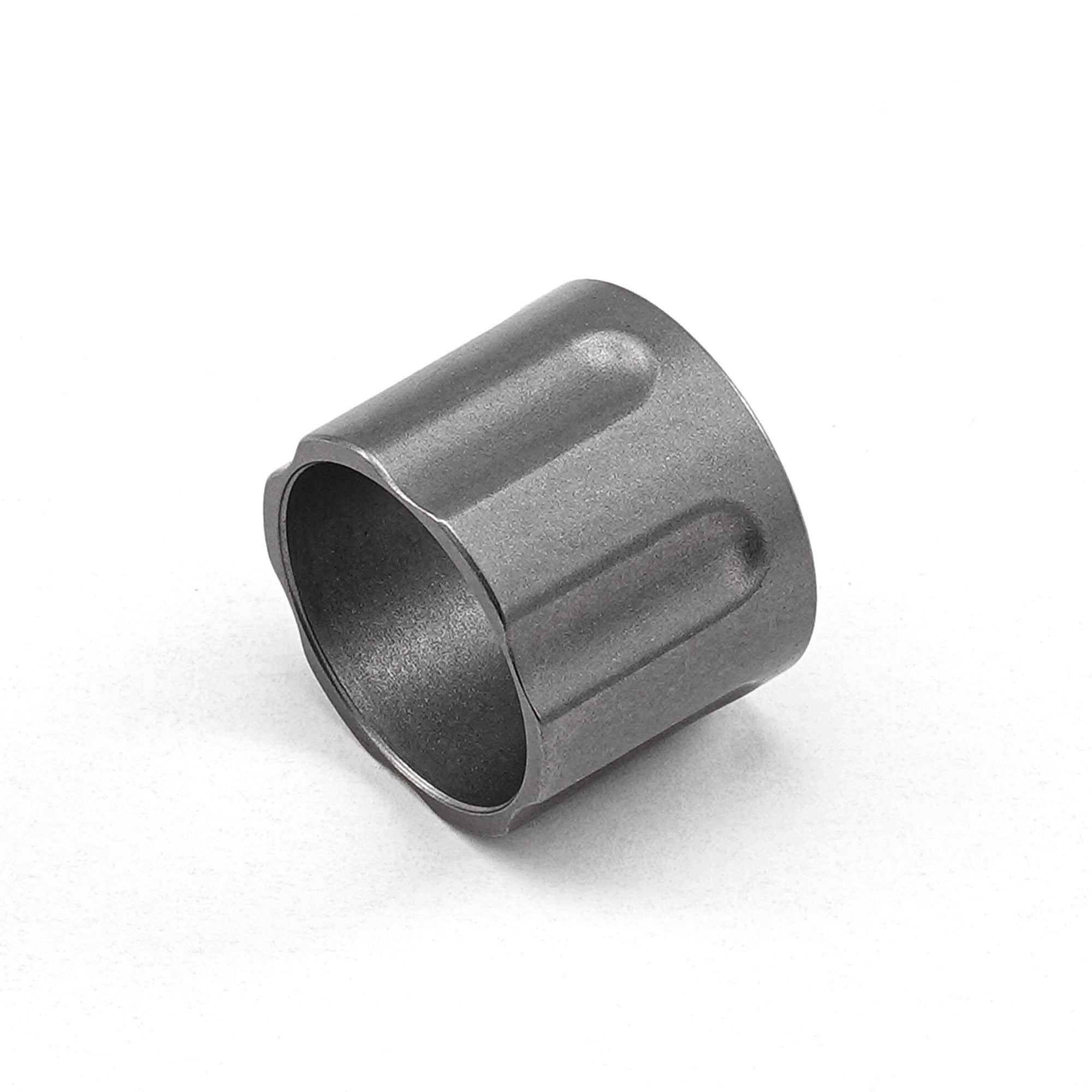 TPX11 titanium replacement grip accessory with machined grooves