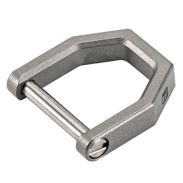 MecArmy CH2 Titanium D shape key ring | three different sizes and colors