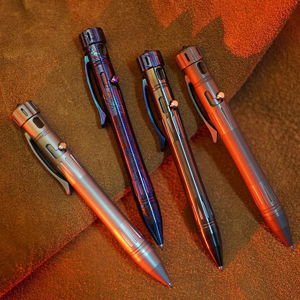 MecArmy TPX12 Titanium Bolt Action Tactical Pen
