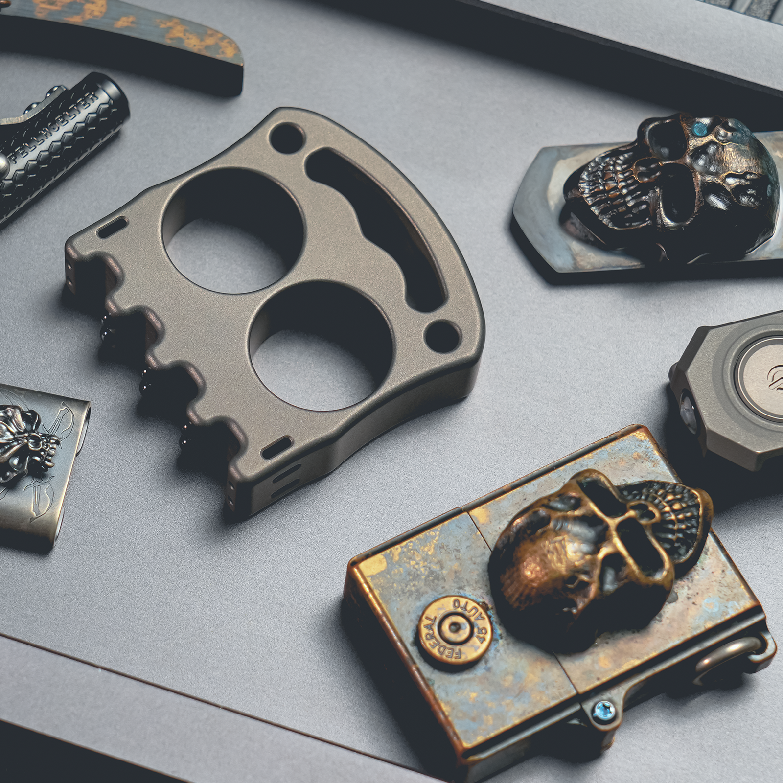 TKC Titanium and Micarta EDC Knuckle