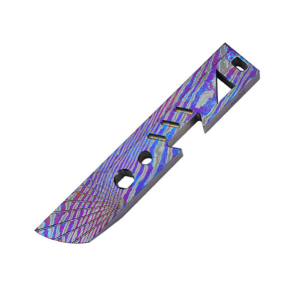 RL2 TC4 Titanium EDC Bottle Opener/Prybar/Ruler -MecArmy