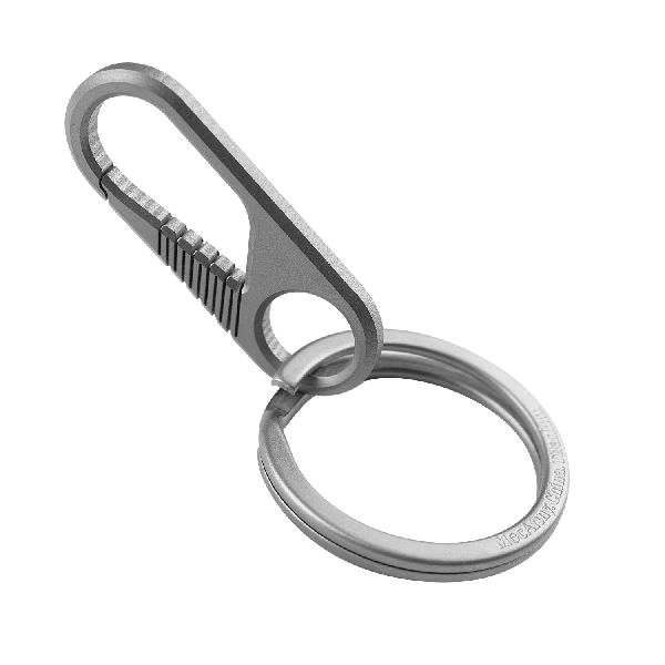 CH4 Titanium Keyring Kit | 4pcs keyring | Uses with Keys and other EDC gears