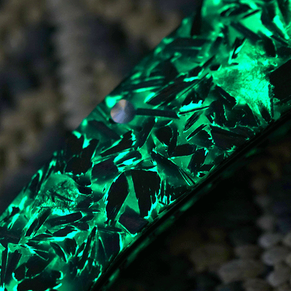 MecArmy EK3RC Luminous Carbon Fiber Slipjoint EDC Pocket Folding Knife