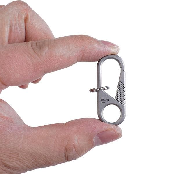 CH6 Mini Titanium Carabiner/ Keyring