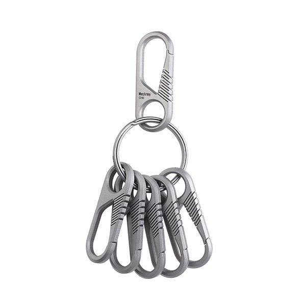 CH6K Titanium Carabiner/ Keyring Kit
