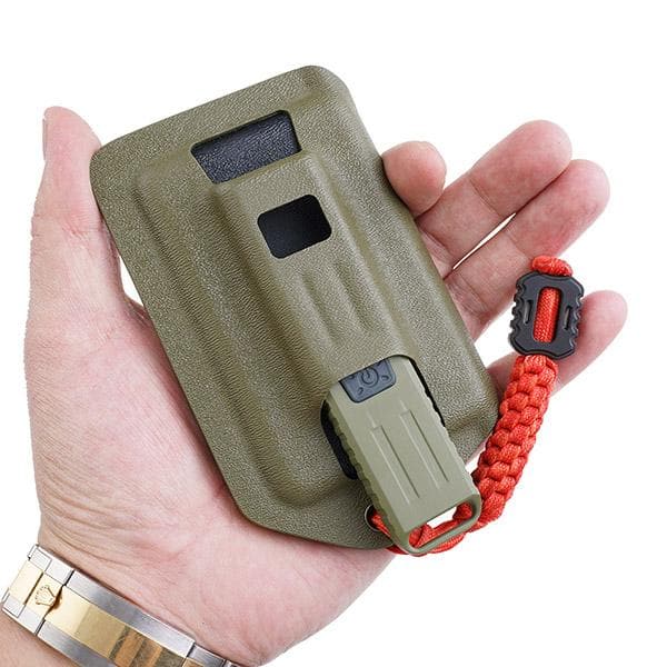 FC1 Kydex sheath for MecArmy SGN3 light and cards and change
