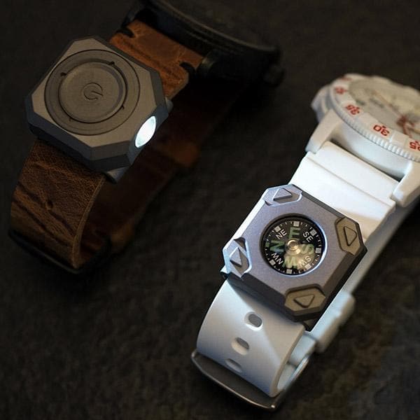 CPW-T Titanium Watchband Compass