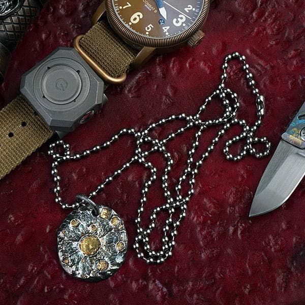 CH0 Titanium Beaded Chain
