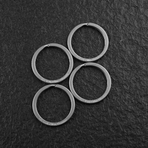 CH4 Titanium Keyring Kit | 4pcs keyring | Uses with Keys and other EDC gears