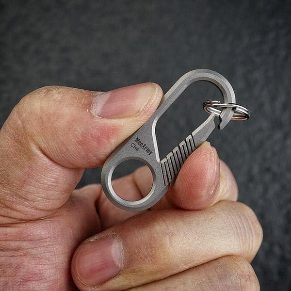 CH6K Titanium Carabiner/ Keyring Kit