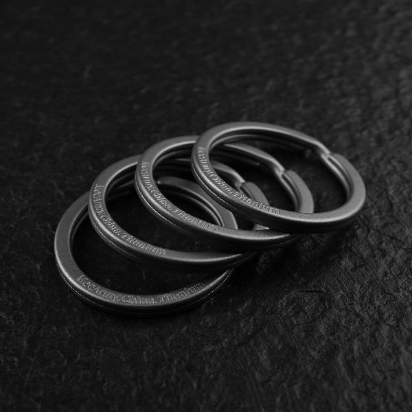 CH4 Titanium Keyring Kit | 4pcs keyring | Uses with Keys and other EDC gears