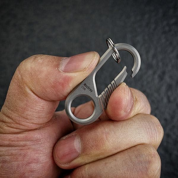 CH6 Mini Titanium Carabiner/ Keyring