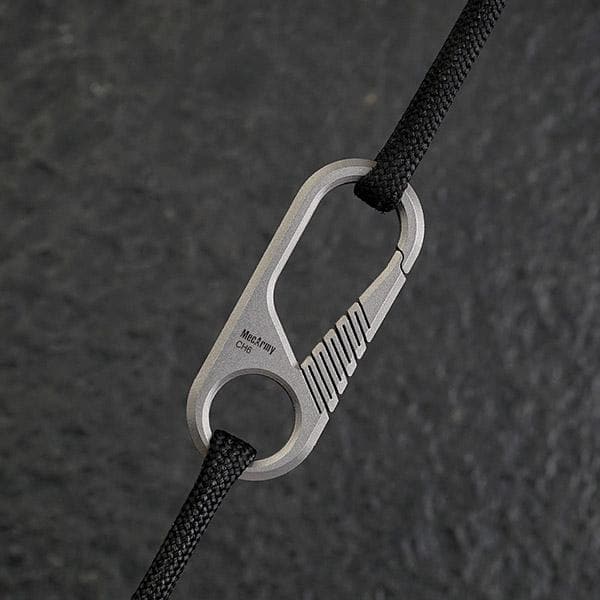 CH6 Mini Titanium Carabiner/ Keyring
