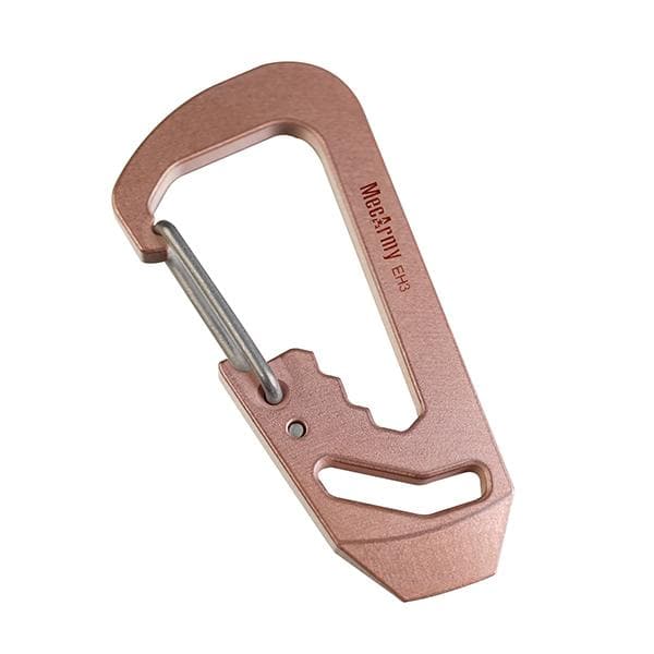 MecArmy EH3 Multifunctional EDC Carabiner * Keychain+Pry bar+ Wrench+ Bottle opener