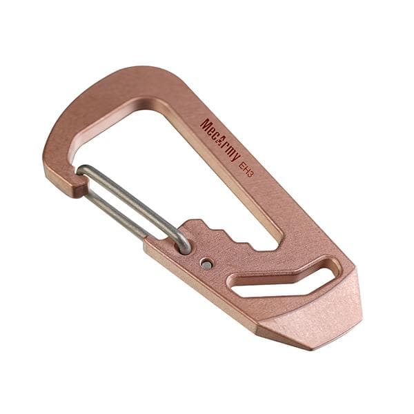 MecArmy EH3 Multifunctional EDC Carabiner * Keychain+Pry bar+ Wrench+ Bottle opener