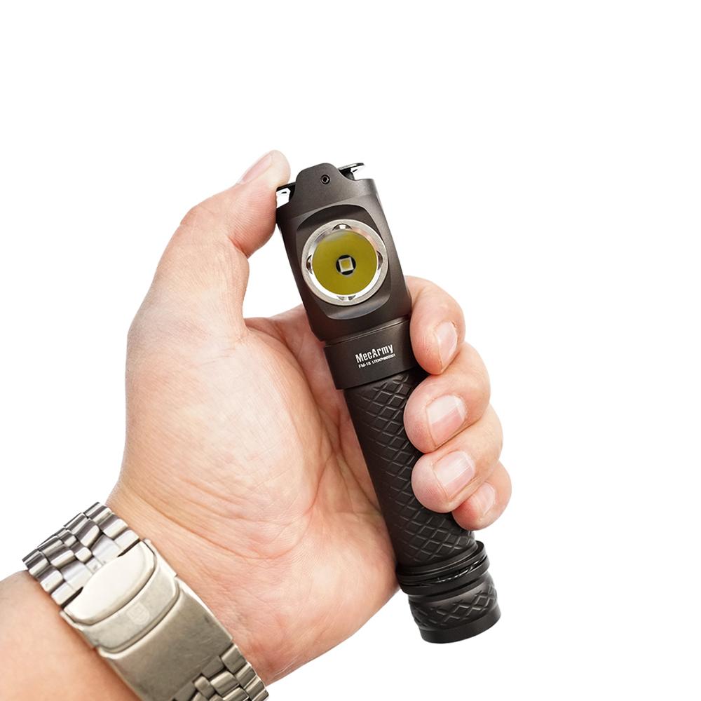MecArmy FM Series Dual Switch Angle Flashlight