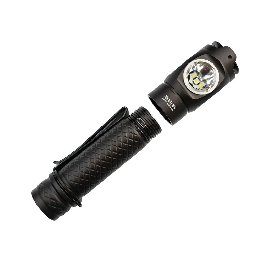 MecArmy FM Series Dual Switch Angle Flashlight