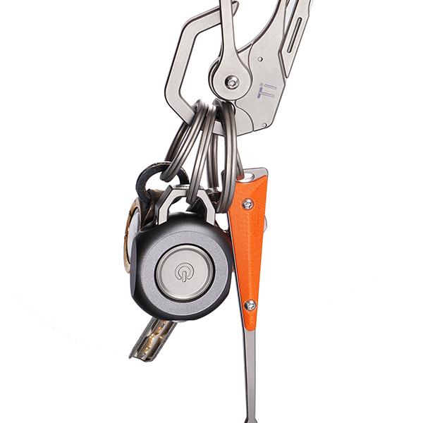 CH11 Titanium Keyring | 4pcs Keychain Ring Kit and Four Different Sizes