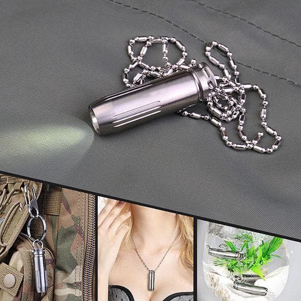 MecArmy BL43 USB Rechargeable Titanium Mini Keychain Flashlight