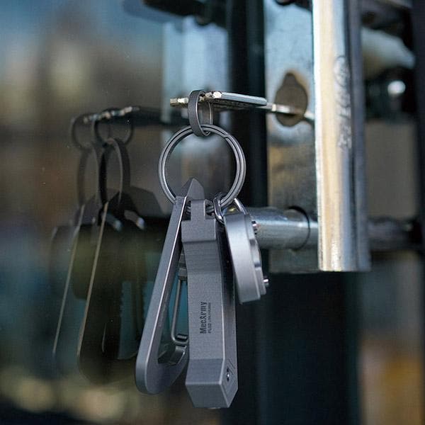 MecArmy CH1 EDC Keyring | Set of four different sizes | Use with Keys and other EDC gear