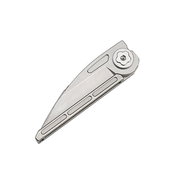 MecArmy EK36 Lancet/Wharncliffe Titanium EDC Folding Knife