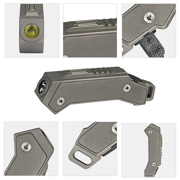 MecArmy FL02 USB Rechargeable Keychain Flashlight