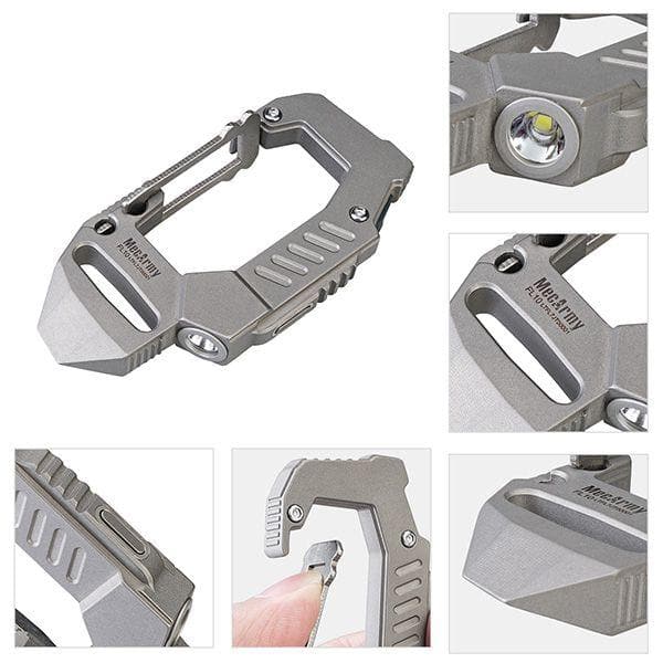 MecArmy FL10 EDC Carabiner Flashlight
