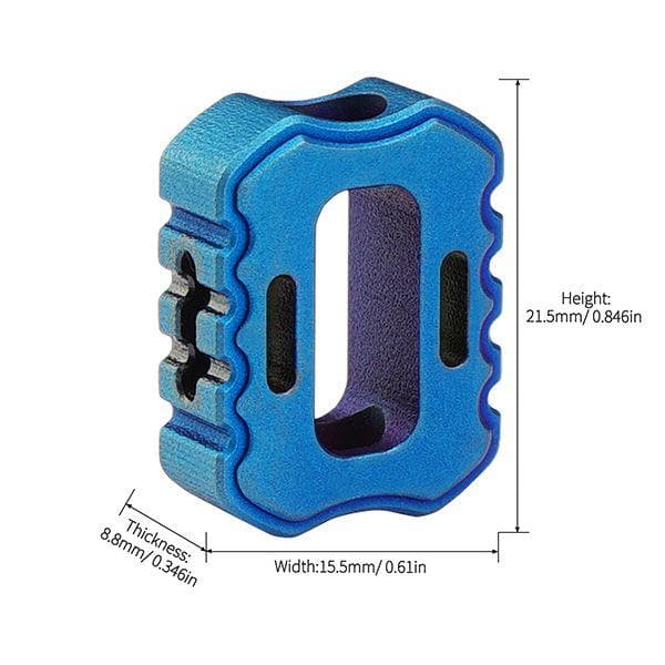 MecArmy KPT-1 Titanium EDC Bead