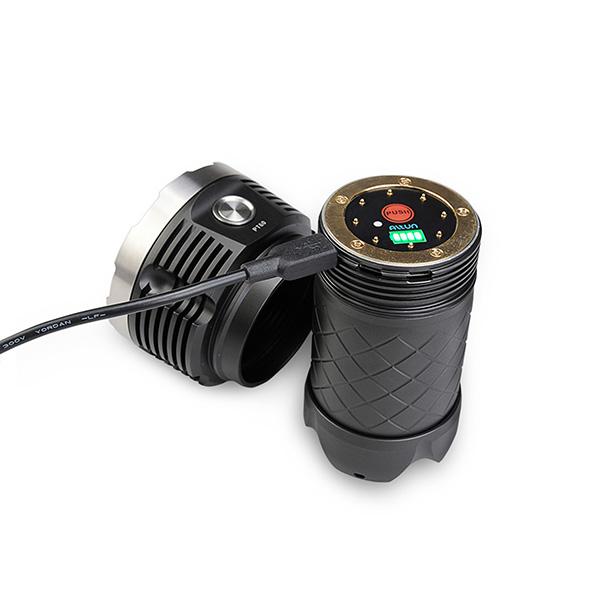 MecArmy PT60 9600 Lumens USB Rechargeable Search Flashlight