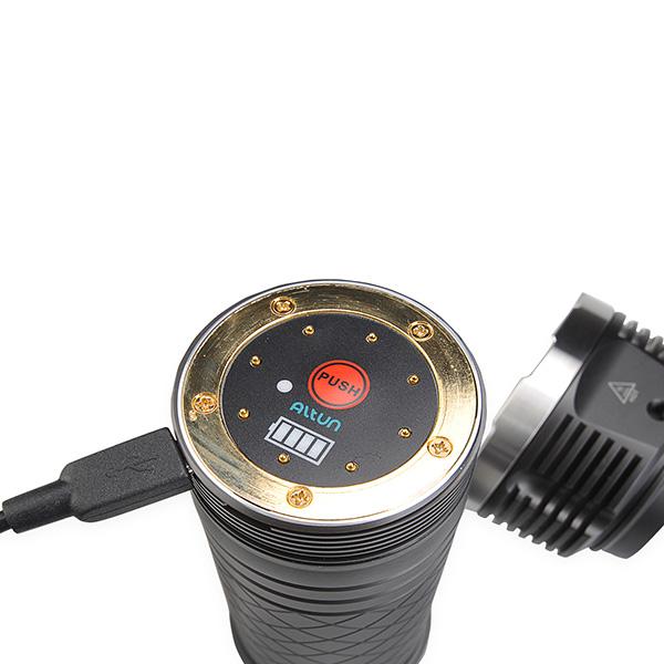 MecArmy PT80 9600 Lumens USB Rechargeable Search Flashlight