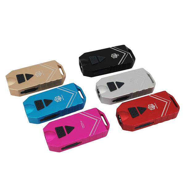atak 550 rechargeable flashlight MecArmy SGN7 550 Lumens USB Rechargeable Personal Attack Alarm Flashlight Rose red