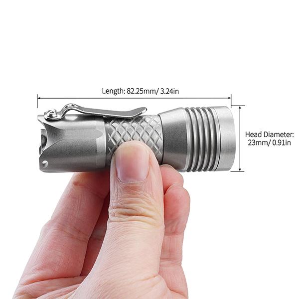 MecArmy PS16 EDC Flashlight