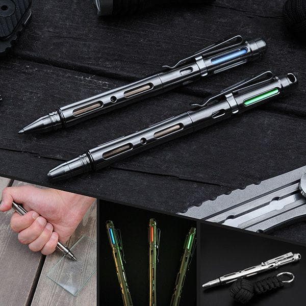 TPX25 PVD Titanium Tactical Pen