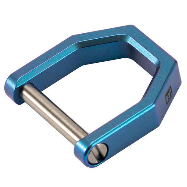 MecArmy CH2 Titanium D shape key ring | three different sizes and colo