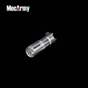 Illumine X1 (Old version) 130 Lumens Mini Rechargeable Titanium Keychain Flashlight