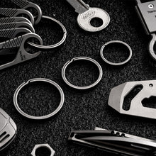 MecArmy CH1 EDC Keyring | Set of four different sizes | Use with Keys and other EDC gear