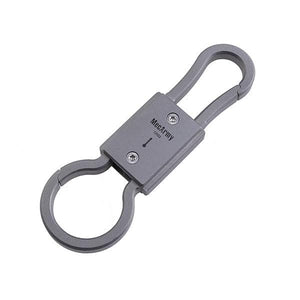 MecArmy CH4 Titanium Keyring, 4pc Key Ring Kit Keychain Rings for Use with Carabiner/Knives/Lights/Keys and Other EDC Gears