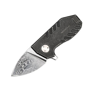 MecArmy EK28 Damascus Limited Folding Knife
