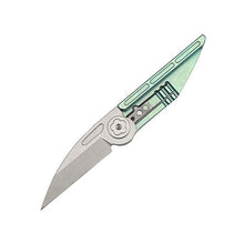 MecArmy EK36 Lancet/Wharncliffe Titanium EDC Folding Knife