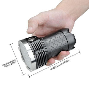 MecArmy PT60 9600 Lumens USB Rechargeable Search Flashlight