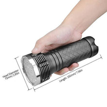 MecArmy PT80 9600 Lumens USB Rechargeable Search Flashlight