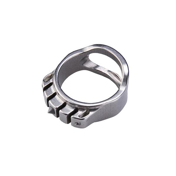 MecArmy SKF3T Titanium Tactical Ring and Bottle Opener Small (18mm) / No