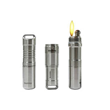 X7S Multifunctional EDC Capsule Flashlight & Lighter Kit